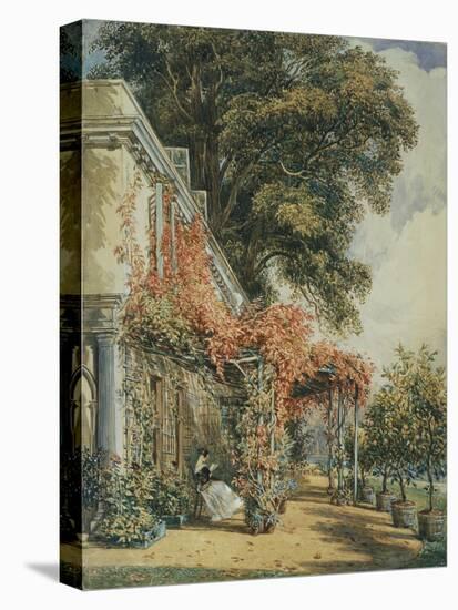 Mrs. Robert Vernon's House at Twickenham, Middlesex, England-John James Chalon-Premier Image Canvas