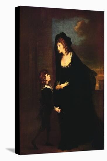 'Mrs. Siddons and her Son in the Tragedy of Isabella', 1784-William Hamilton-Premier Image Canvas