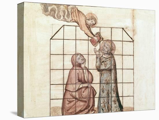 Ms 1779 Fol.76V St. Louis Imprisoned, from 'Memoires Pour La Vie De Saint Louis', Compiled by Nicol-French School-Premier Image Canvas