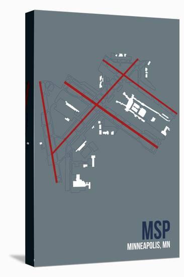 MSP Airport Layout-08 Left-Premier Image Canvas