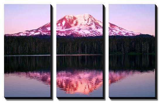 Mt. Adams Sunset-Douglas Taylor-Stretched Canvas