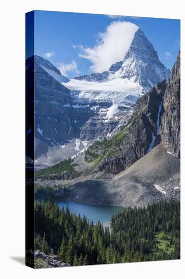 Mt. Assiniboine and Sunburst Lake as Seen from the Nublet-Howie Garber-Premier Image Canvas