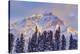 Mt. Cory from the town of Banff, Canadian Rockies, Alberta, Canada-Stuart Westmorland-Premier Image Canvas