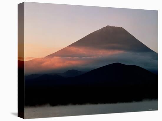 Mt. Fuji and Lake Shoji-null-Premier Image Canvas