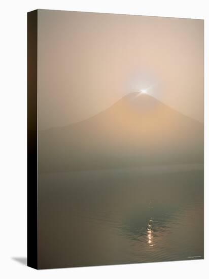 Mt. Fuji and Lake Tanuki-null-Premier Image Canvas