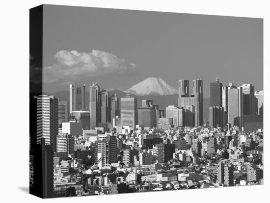 Mt.Fuji and Tokyo Shinjuku Area Skyline, Tokyo, Japan-Steve Vidler-Premier Image Canvas