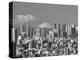 Mt.Fuji and Tokyo Shinjuku Area Skyline, Tokyo, Japan-Steve Vidler-Premier Image Canvas