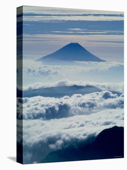 Mt. Fuji Over the Clouds-null-Premier Image Canvas
