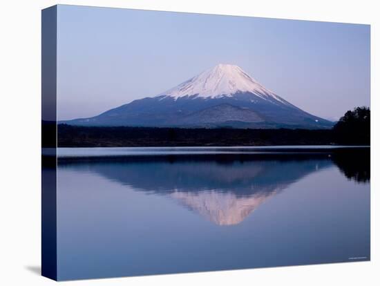 Mt. Fuji Reflected in the Lake Shoji-null-Premier Image Canvas