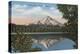 Mt. Hood, Oregon - View of Mountain from Lost Lake No.1-Lantern Press-Stretched Canvas