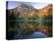 Mt. Magog Reflected in White Pine Lake at Sunrise, Wasatch-Cache National Forest, Utah, USA-Scott T^ Smith-Premier Image Canvas