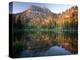 Mt. Magog Reflected in White Pine Lake at Sunrise, Wasatch-Cache National Forest, Utah, USA-Scott T^ Smith-Premier Image Canvas