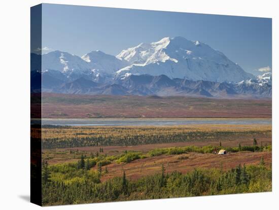 Mt. Mckinley, Denali National Park, Alaska, USA-Hugh Rose-Premier Image Canvas