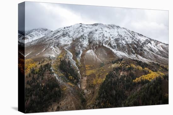 Mt Nebo (11,928 Ft), Highest Point In Wasatch Mountain Range, As Seen From The Mt Nebo Overlook-Ben Herndon-Premier Image Canvas
