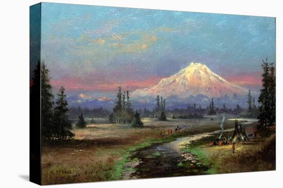 Mt. Rainier and Clover Creek-Meyer Straus-Premier Image Canvas