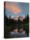 Mt Rainier Reflected in Mirror Pond, Mt Rainier NP, Washington, USA-Gary Luhm-Premier Image Canvas
