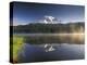 Mt. Rainier Reflecting in Lake, Mt. Rainier National Park, Washington, USA-Gavriel Jecan-Premier Image Canvas