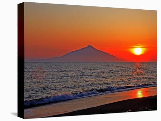 Mt. Rishiri at Sunset-null-Premier Image Canvas