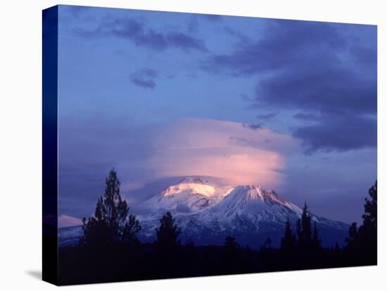 Mt. Shasta at Dusk-Mark Gibson-Premier Image Canvas