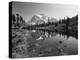 Mt Shuksan with Picture Lake, Mt Baker National Recreation Area, Washington, USA-Stuart Westmorland-Premier Image Canvas