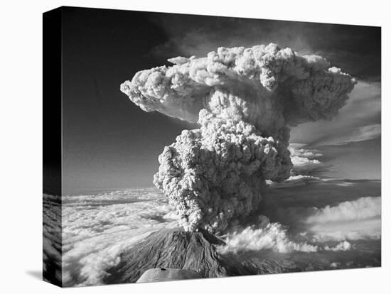 Mt. St. Helens Erupting-Bettmann-Premier Image Canvas