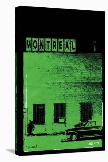 MTL Vice City - Green-Pascal Normand-Stretched Canvas