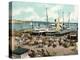 Muelle De Luz Harbour with Ferries, Havana, Cuba, 1904-null-Premier Image Canvas