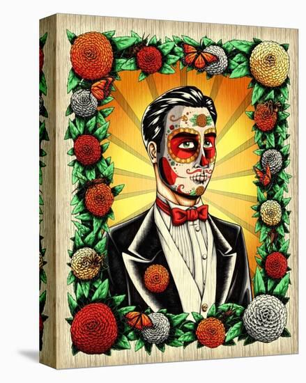 Muerto Groom-Nicholas Ivins-Stretched Canvas