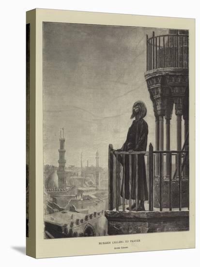 Muezzin Calling to Prayer-null-Premier Image Canvas