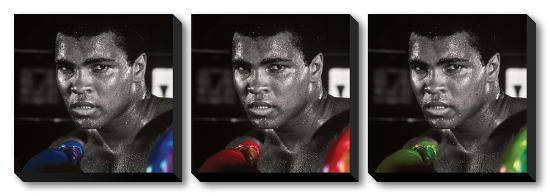 Muhammad Ali – Gloves-null-Stretched Canvas