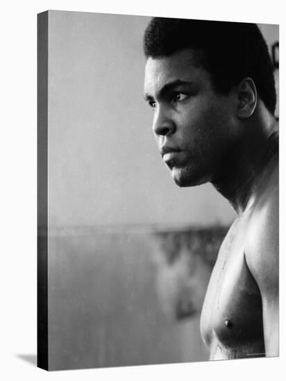 Muhammad Ali Training for His Fight against Joe Frazier-John Shearer-Premier Image Canvas
