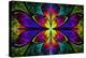 Multicolor Beautiful Fractal Pattern-velirina-Stretched Canvas