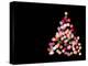 Multicolored Lights on Christmas Tree-null-Premier Image Canvas