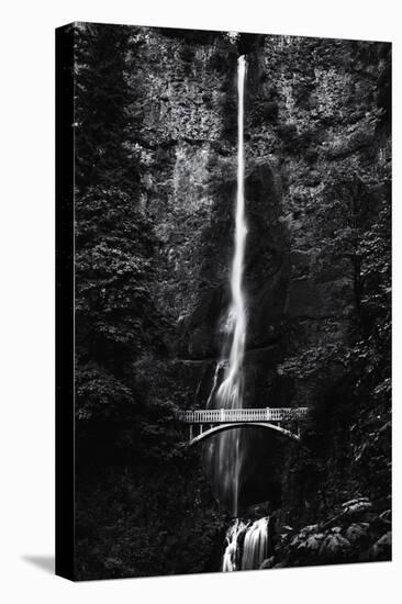 Multnomah Falls 1 mono-John Gusky-Premier Image Canvas