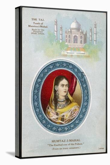 Mumtaz-I-Mahal Favourite Wife of Emperor Shah Jahan-null-Stretched Canvas