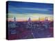 Munich Rooftop View At Sunset-Markus Bleichner-Stretched Canvas