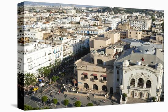 Municipal Theatre, Avenue Habib Bourguiba, Tunis, Tunisia, North Africa-Nico Tondini-Premier Image Canvas