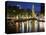 Munttoren and Canal at Dusk, Amsterdam, Holland, Europe-Frank Fell-Premier Image Canvas