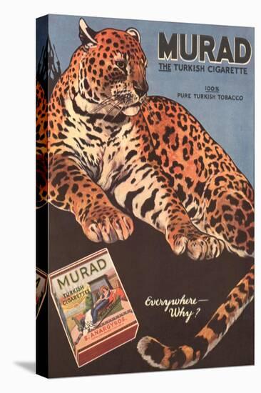 Murad, Cigarettes Smoking Leopards, USA, 1910-null-Premier Image Canvas