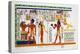 Mural from El-Kab, Egypt, 1841-Nestor l'Hote-Premier Image Canvas