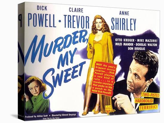 Murder My Sweet, 1944-null-Stretched Canvas