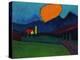 Murnau - Landscape Orange Cloud, c.1909-Alexej Von Jawlensky-Premier Image Canvas