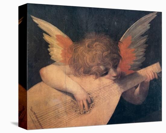 Muscian Angel, c.1520-null-Stretched Canvas