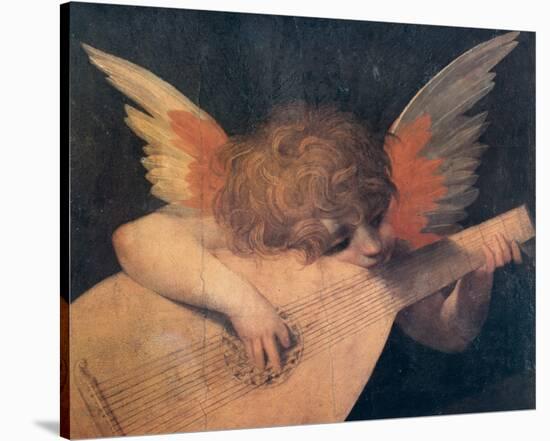 Muscian Angel, c.1520-null-Stretched Canvas