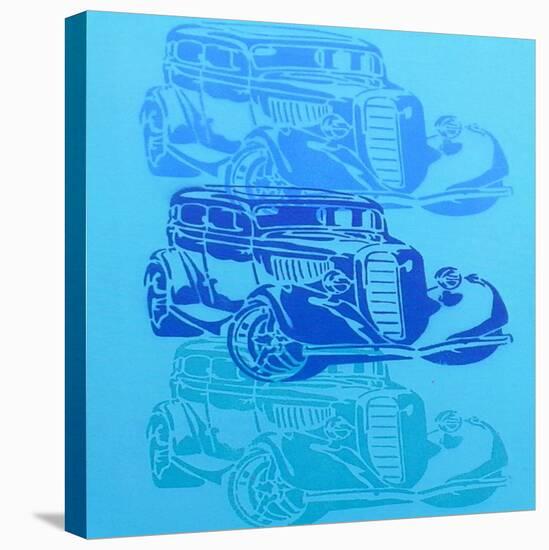 Muscle Car 2-Abstract Graffiti-Premier Image Canvas