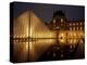 Musee Du Louvre and Pyramide, Paris, France-Roy Rainford-Premier Image Canvas