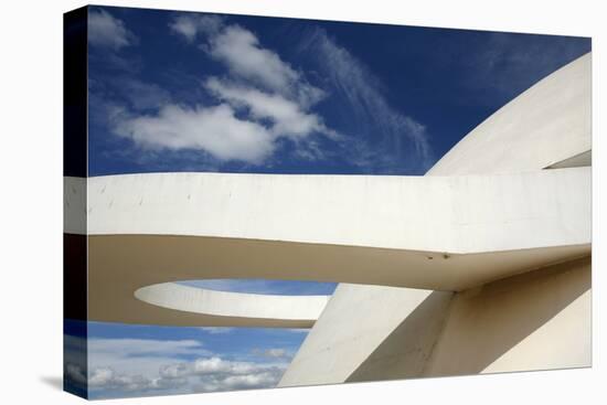 Museo Nacional (Nat'l Museum) Designed by Oscar Niemeyer, Brasilia, UNESCO Site, Brazil-Yadid Levy-Premier Image Canvas