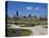 Museum Campus, Grant Park and the South Loop City Skyline, Chicago, Illinois, USA-Amanda Hall-Premier Image Canvas