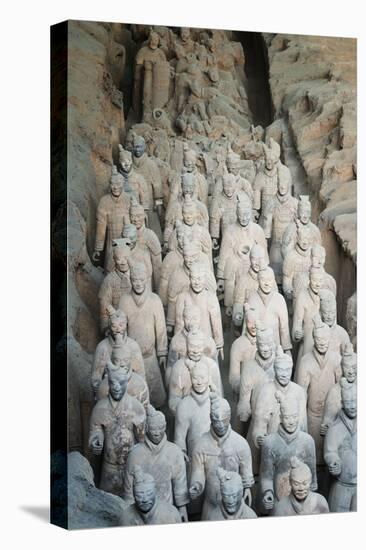 Museum of the Terracotta Warriors, Shaanxi Province, China-G & M Therin-Weise-Premier Image Canvas