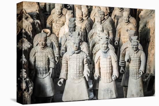 Museum of the Terracotta Warriors, Shaanxi Province, China-G & M Therin-Weise-Premier Image Canvas